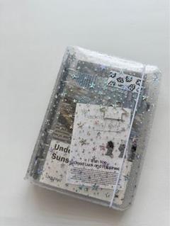 早い者勝ち　韓国　貯金　アクリルバインダー　カバー　A6 リボン　ホワイト 早い者勝ち 韓国 貯金 アクリルバインダー カバー A6 pvc