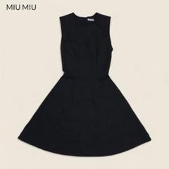 miu miu ブラック ノースリーブ チュニック　ワンピース 楽天市場】ノースリーブ（ブランドミュウミュウ）（トップス