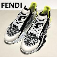 FENDI × Marc Jacobsスニーカー ホワイト ロゴ ズッカ柄 美品