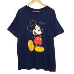 ディズニー×ミッキーマウス　半袖Tシャツ　オフィシャル　フロリダ　ネイビー