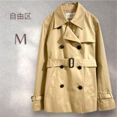 美品 自由区  トレンチコート スプリングコート ジャケット サイズ 40 xd-dg-006.jpg