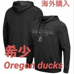 【新品未使用】OREGON DUCKS ブラック フード付きウェア 裏起毛 L