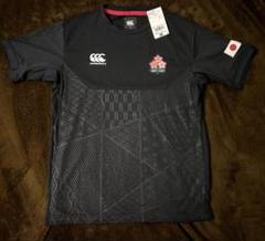 【新品未使用】カンタベリー R+ ラグビー日本代表 ワークアウトTシャツ 黒L m83443432908_1.jpg?1727149991