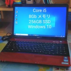 NEC Lavie LS550/E 15インチノートPC WIN10