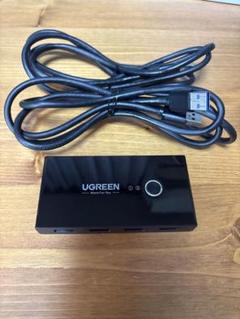 UGREEN 切替器 3.0 高速転送 USB 切り替え PC2台用