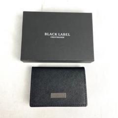 【極美品・箱付】ブラックレーベル クレストブリッジ コインケース　黒 2025年最新】BLACK LABEL CRESTBRIDGE メンズ コインケース