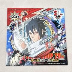 ジャンプショップ限定 ミニブロマイド ナルト NARUTO うちはサスケ 25枚 うちはサスケ オールスター缶バッジ NARUTO ジャンプショップ