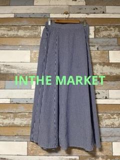 IN THE MARKET ギンガムチェックロングスカートのサムネイル