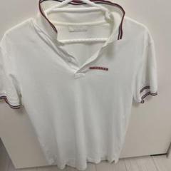 早い者勝ち　PRADA ホワイト ポロシャツ