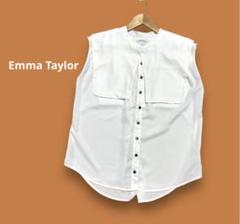 Emma Taylor エマテイラー　スクエアカラ　2WAYシャツ　定価9790