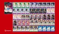 緑紫ルフィデッキ　ワンピースカード