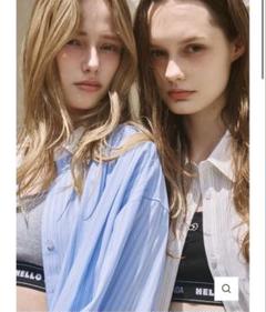 LAVANDA 宇野実彩子 ハートシャギーニットプルオーバー ネイビー 宇野実彩子 - LAVANDA 2020 SUMMER 3/1(sun)-3/10(tue) tops