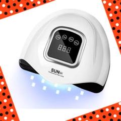 ネイルドライヤー 64W ジェルネイル 赤外線検知 UV &LEDダブルライト