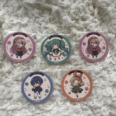 初音ミク レジャフェス 特典 コースター　5枚セット