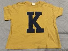マイリトルワンダー　バースデイ　KプリントマスタードTシャツ