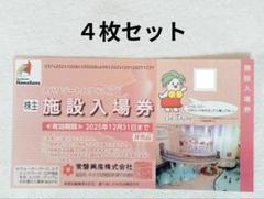 スパリゾートハワイアンズ 入場券 4枚 激安価格 C12月【最後の発行分】常磐興産株主優待券スパリゾート