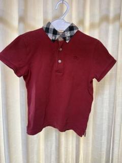 Burberry 赤 ポロシャツ 4Y