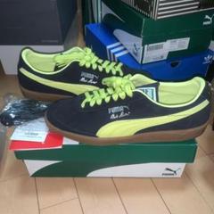 送料込 PUMA VLADO STENZEL SUEDE 蛍光イエロー/黒