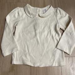GAP アイボリー襟付き長袖シャツ 18-24ヶ月