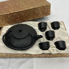 唯一無二】墨釉 × 経文彫刻｜作家物 茶壺／急須【高値即売】備前焼き