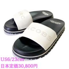 MARC JACOBS マークジェイコブス ザレザースライドサンダル (07