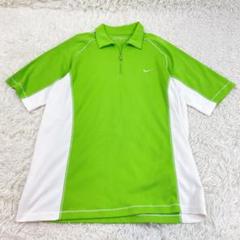 美品✨NIKE golf ナイキゴルフ　ライムグリーン　XLサイズ　ポロシャツ