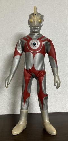 昭和レトロ ソフビ ウルトラマンの頭のみ 変身サイボーグ？ 2つ