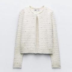 2025年最新】zara カーディガン パールの人気アイテム - メルカリ