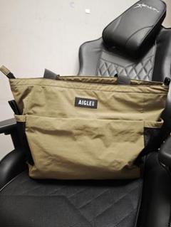AIGLE　リサイクルナイロン 2wayトートバッグ ZNHBC79　カーキ AIGLE リサイクルナイロン 2wayトートバッグ ZNHBC79 カーキ