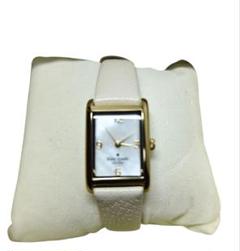 【美品】kate spade ホワイトレザー時計