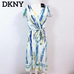 【新品未使用タグ付き】DKNY ダナキャランニューヨーク ドレスロングワンピース
