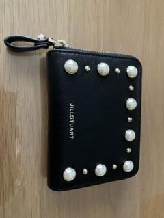 ジルスチュアート　パール付きミニ財布