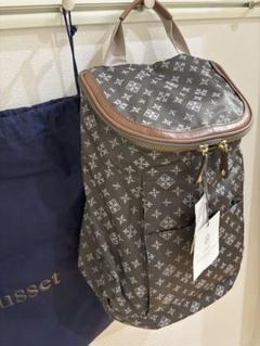 ✨未使用級✨ラシット　バックパック　リュック　モノグラム　A4 大容量　人気 ☆未使用級 24AW russet リュック 2way モノグラム 弱撥水 A4