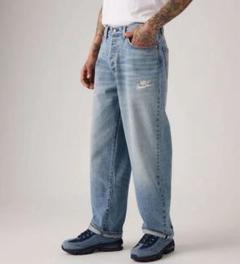 Levi's × Nike Baggy Jean Light Indigo 新品