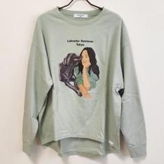 Labrador Retriever Tokyo 長袖 プリントT グリーン M
