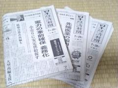 日経新聞 2025年7月28日、29日、30日