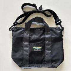 未使用 ブラック ナイロントートバッグ　LLBean 2025年最新】llBEAN トート ブラックの人気アイテム - メルカリ