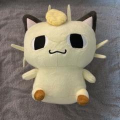 ナガノ　ニャース ぬいぐるみ ステッカー付き 大人気イラストレーター・ナガノ氏との、シュールでかわいい