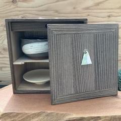 アンティーク　茶箪笥　飾り棚　骨董　煎茶道具 唐木 飾り棚 茶箪笥 茶棚 和家具 煎茶道具 飾り棚 飾棚 横58