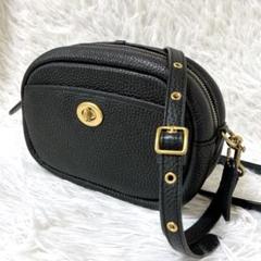 値下！【極美品】コーチ ショルダーバッグ クロスボディ ターンロック 5809