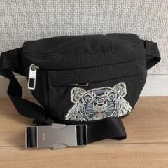 未使用に近い✨️ KENZO ボディバッグ　　ナイロン　ブラック　黒 未使用に近い✨️ KENZO ボディバッグ ナイロン ブラック 黒