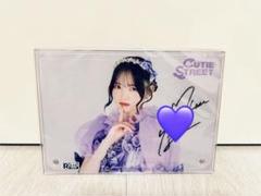 CUTIE STREET 真鍋凪咲 A賞 サイン入り アクパネ きゅーすと CUTIE STREET 真鍋凪咲 A賞 アクパネ ラッフルくじ