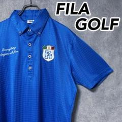 FILA GOLF フィラゴルフ ロゴ 人気 デザイン ポロシャツ ゴルフウェア