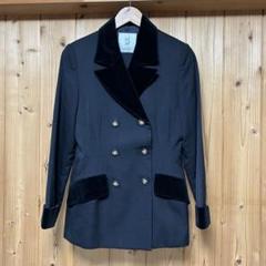 PIERRE BALMAIN セットアップ　バルマン　ベルベット　ダブル　モード PIERRE BALMAIN セットアップ バルマン ベルベット ダブル