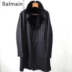未使用】バルマン レザージャケット 羊革 ラムレザー ブラウン レザー ...