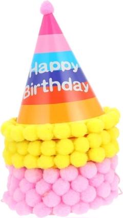 6個 誕生日 帽子 パーティー 帽子 ハッピー 誕生日 ティアラ 帽子