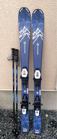 salomon サロモン　スキーセット　ブルー　120cm 2025年最新】サロモン スキー板 120の人気アイテム - メルカリ