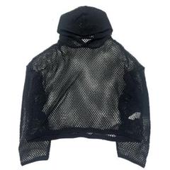 HARE ショートメッシュパーカー underground mode FREE HARE（ハレ）の「【UNDERGROUND MODE】ショートメッシュパーカー