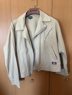 schott✖️Dickies ベージュ ライダースジャケット schott✖️Dickies ベージュ ライダースジャケット - メルカリ