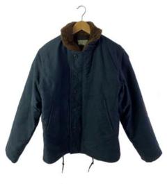 美品 36リアルマッコイズ  N-1ジャケット フライトジャケット N-1 DECK JACKET (KHAKI) / STENCIL | COTTON JACKET(MIL) | The